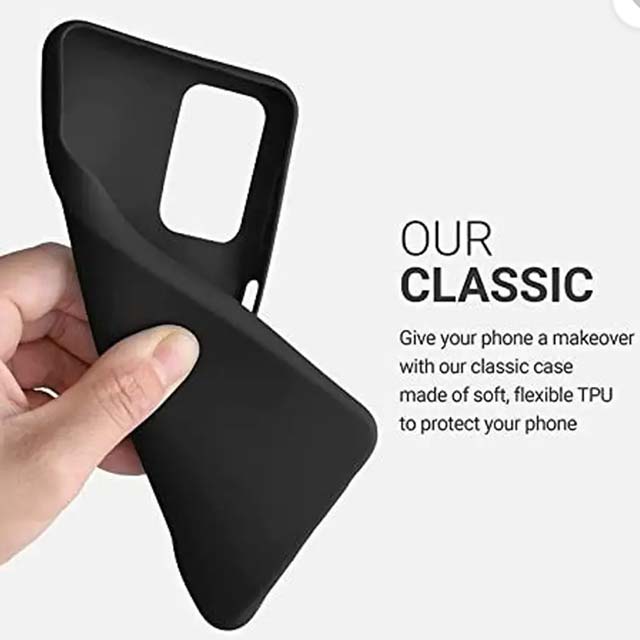 FITSMART Premium Black Grip Back Cover for Oppo Reno7 5G / CPH2371 – Anti-Slip Phone Case (Pack of 1)