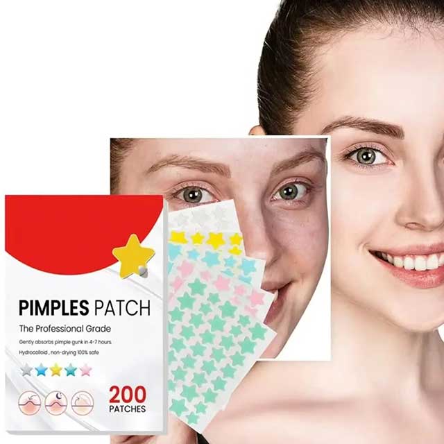 Facial Acne Patch – Spot Treatment for Pimple Marks, Blemishes & Skin Repair Care