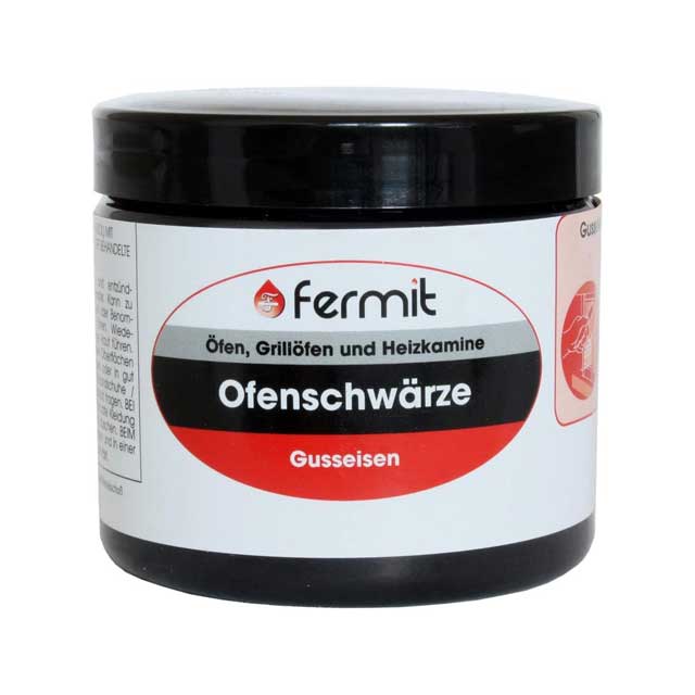 Fermit Vettelschoß Oven Black Tin – Cast Iron, Stove & Grill Revitalizer for a Clean, Modern Finish