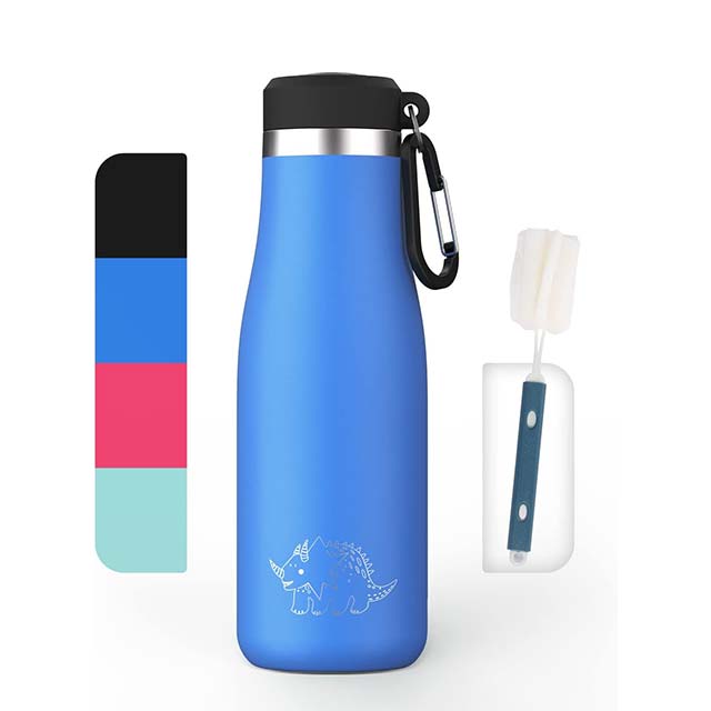 Fjbottle 350ML Stainless Steel Thermal Water Bottle β Leak-Proof & Insulated for Kids, School, Sports & Trave