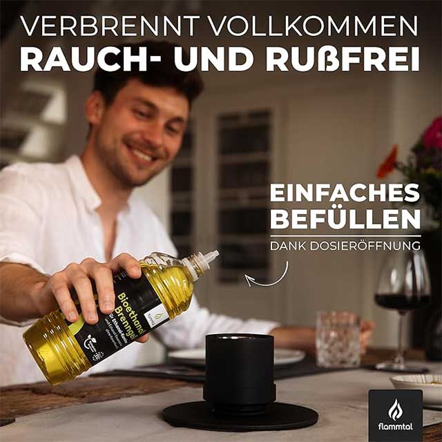 Flammtal Soot-Free Bioethanol Fuel Gel