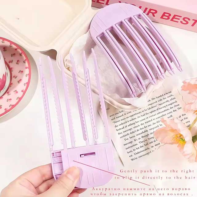 Fluffy Hairpin Curling Clips – Hair Root Volumizing & Bangs Styling Clips for Women | Fixed Shape Rollers