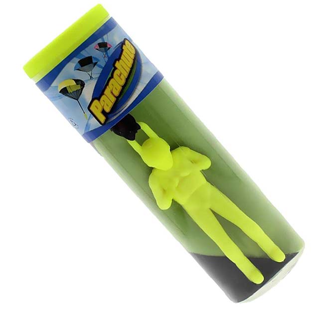 Fluorescent Green Tangle-Free Parachute Kite – Ultimate Hand Throwing Outdoor Toy for Kids