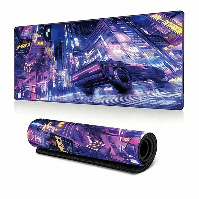 Futuristic Neon Cityscape