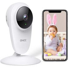 GNCC GC1Pro 3MP Indoor/Outdoor WiFi Security Camera – HD Night Vision, Two-Way Audio & Sound Detection for Kids, Pets & Seniors