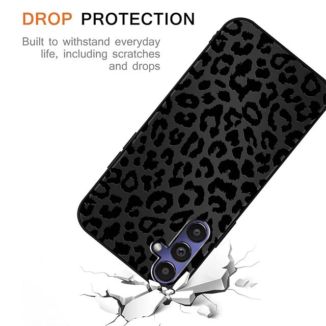 Gabb Phone 4 Pro 6.5" Cute Cheetah & Leopard Print TPU Case – Aesthetic Slim Shockproof Protective Cover for Women & Girls