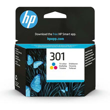 Genuine HP 301 Original Tri-Color Ink Cartridge – Single Pack for High-Quality HP Printing
