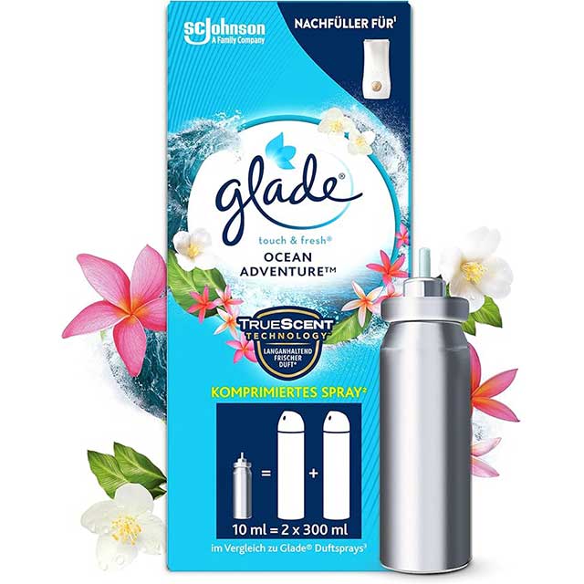 Glade Touch & Fresh Ocean Adventure Mini Spray Refill