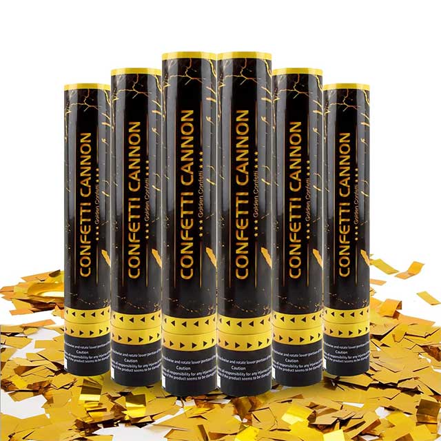 Gold Confetti Poppers