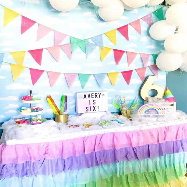 Gold Pink, Silver Blue & Gold Rainbow Burlap Banner – Single Rustic Party & Wedding Décor SignThis SEO-friendly title incorporates key descriptive terms such as color, material, and usage that potential buyers might search for, helping to boost visibility in search results.