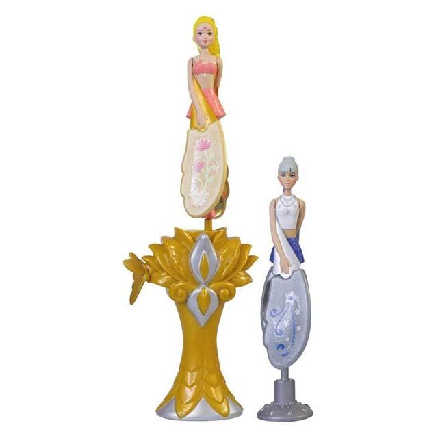 Grandi Giochi Sky Dancers Flying Ballerinas Playset – 2 Dolls, Launch Base & Launcher for Interactive Dance & Flight Fun