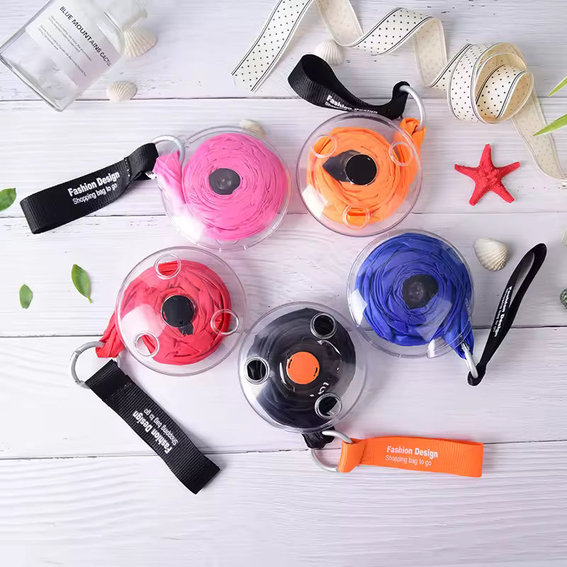 Compact Convenience: Ultra Small Foldable Shopping Bag for Easy Portable Storage