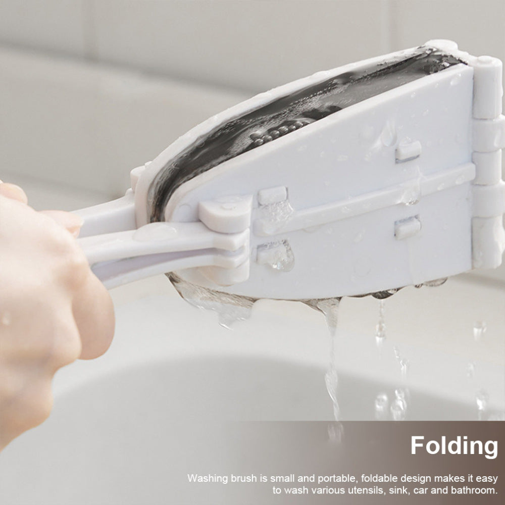 Brosse à récurer pliable