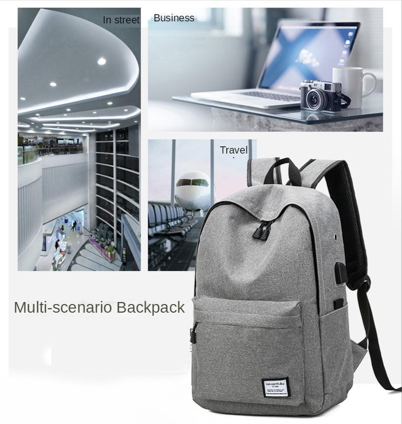 Men's Casual USB Laptop Backpack (EGB014)