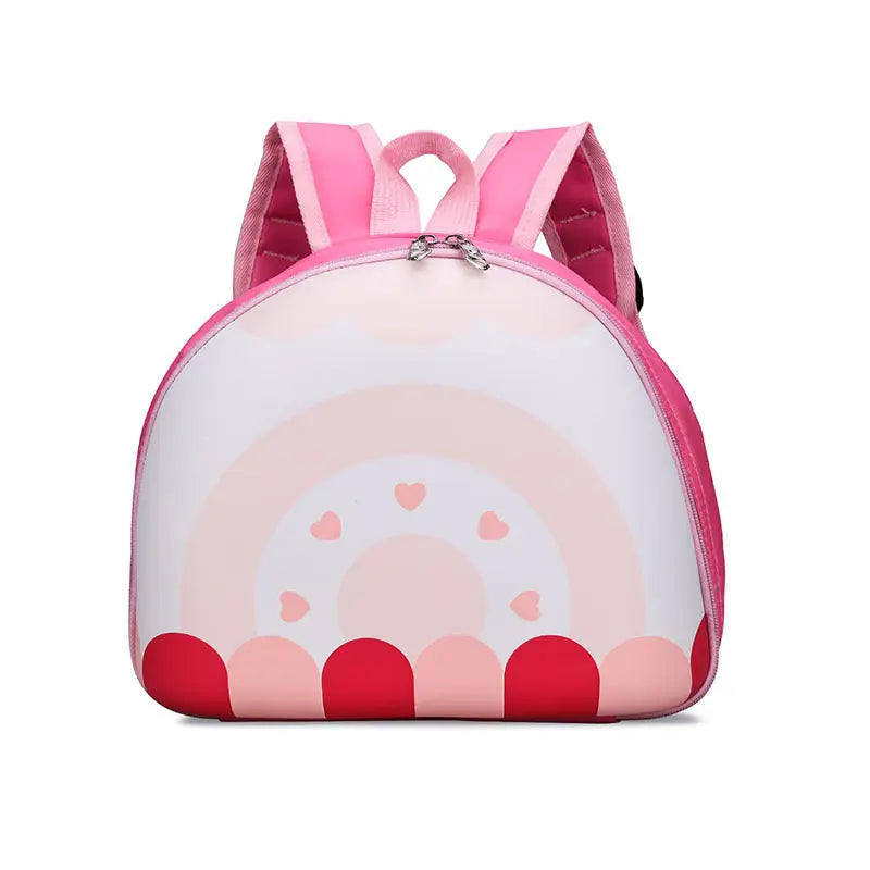 Sac à dos rigide en PVC pour enfants de maternelle, motif dessin animé (EGB087)