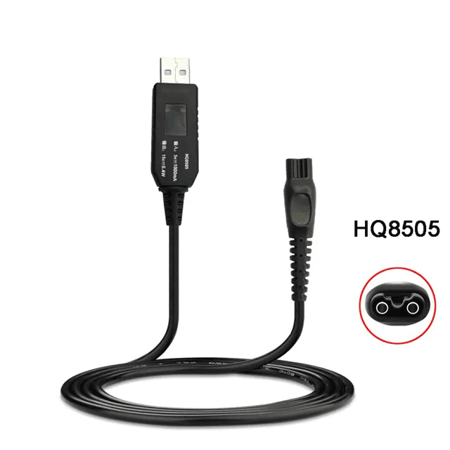 HQ8505 15V Razor USB Charger Cable