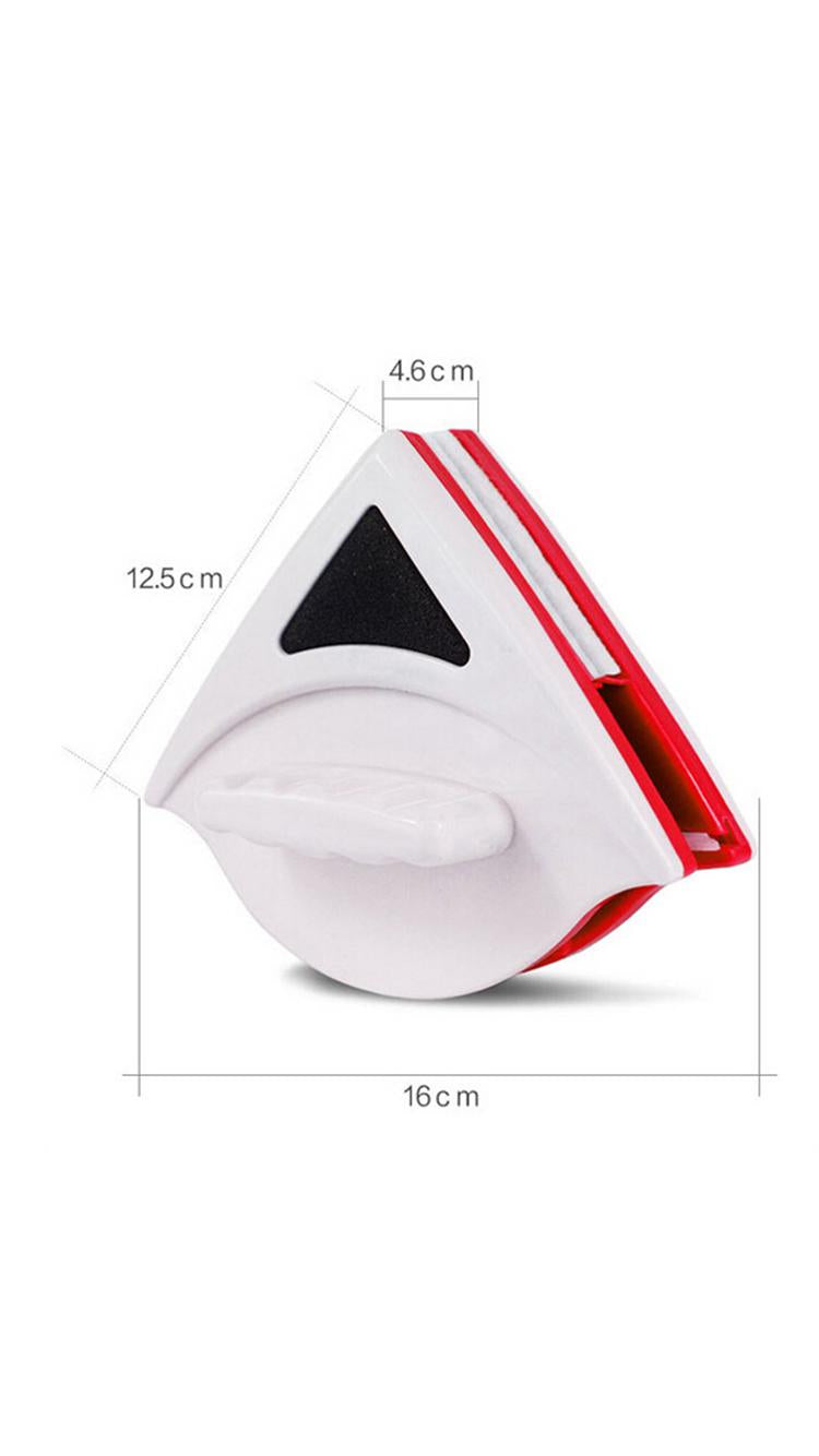 Brosse de nettoyage de vitres magnétique double