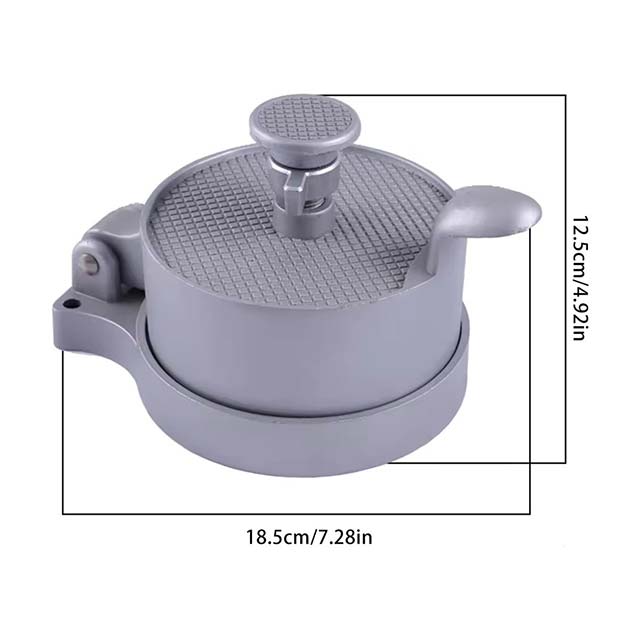 Hamburger Mold & Press - Aluminum Alloy Burger Meat Maker for Beef, BBQ, and Kitchen Accessories