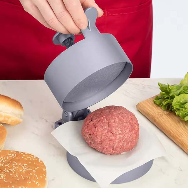 Hamburger Mold & Press - Aluminum Alloy Burger Meat Maker for Beef, BBQ, and Kitchen Accessories
