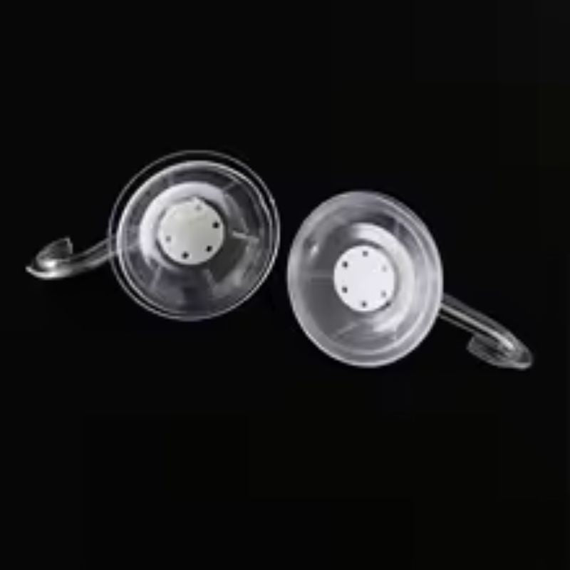1 PIECE Heavy-Duty Transparent Suction Cup Hooks – Reusable Vacuum Suction Wall Hooks – Waterproof & No-Drill Towel Hanger for Bathroom, Kitchen, and Glass Surfaces