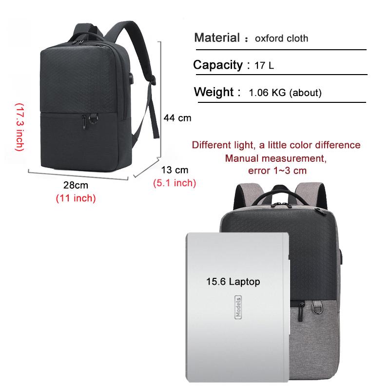 Sac à dos unisexe pour ordinateur portable 15,6 pouces (EGB002)