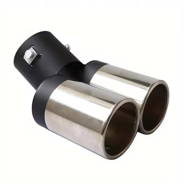 High-Performance Stainless Steel Dual Pipe Car Exhaust Muffler – Boost Vehicle Power & Style Upgrade