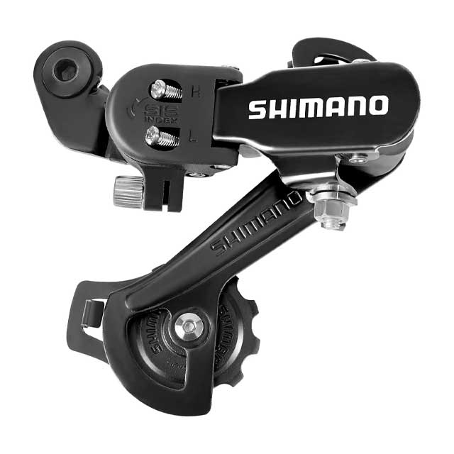 Huazu RD-TZ31-A Rear Derailleur Gear Shifter – Direct & Hanger Mount for 6/7 Speed Mountain Bikes
