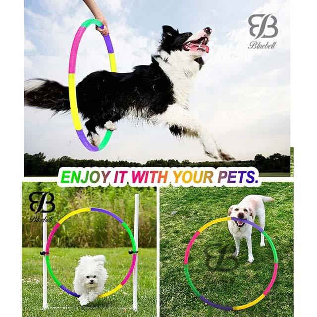 Adjustable Kids Hula Hoop – Detachable & Fun for Boys, Girls & Pet Training
