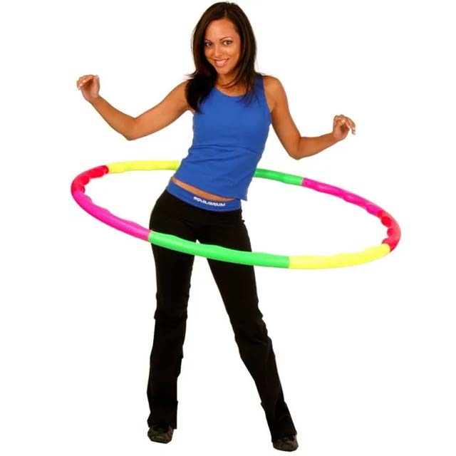 Adjustable Kids Hula Hoop – Detachable & Fun for Boys, Girls & Pet Training