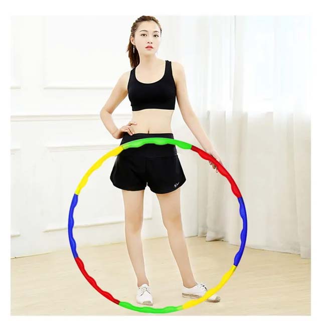 Adjustable Kids Hula Hoop – Detachable & Fun for Boys, Girls & Pet Training