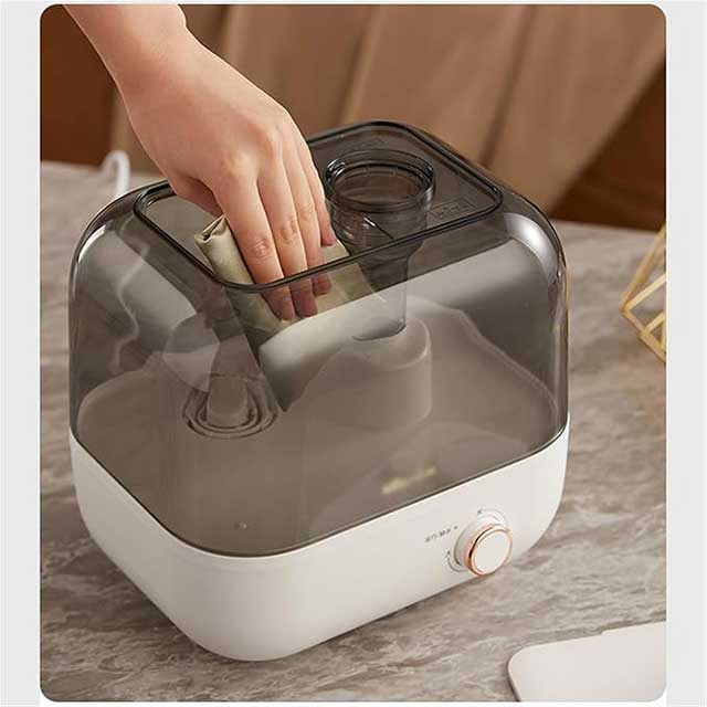 Humidifier Desktop – Ultrasonic Cool Mist Humidifier | Quiet & Portable Large Sprayer for Bedroom, Home & Office Air Conditioning