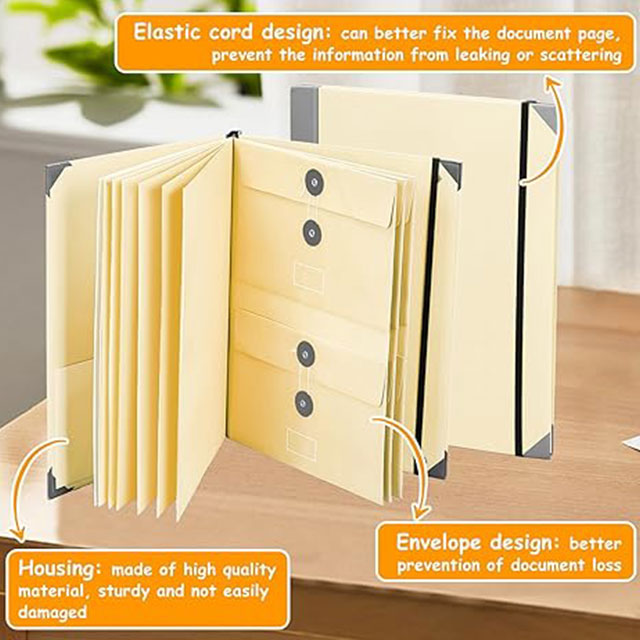 If I Die Binder & Important Document Organizer – In Case I Go Missing Folder with Labels & Pockets | Life Organizer for Passports, Photos & Letters