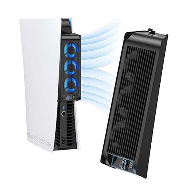 KIWIHOME Ultra Quiet PS5 Cooling Fan