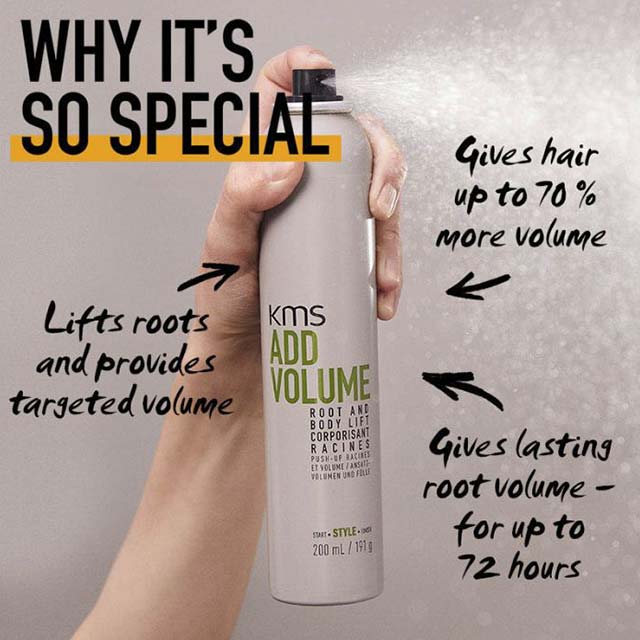KMS AddVolume Root & Body Lift 200ml – Salon-Quality Volumizing Hair Treatment for Fuller, Lifted Hair