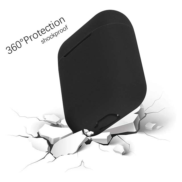 KOKOKA Airpods Case Cover Compatible with AirPods 2 - Silicone Shockproof Airpods Case Cover