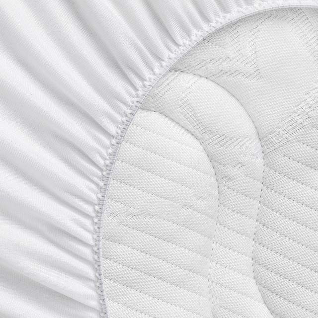 Kadolis Waterproof Organic Cotton Terry Crib Mattress Protector – 50x83 cm, Absorbent, Breathable, PVC-Free & OEKOTEX Certified