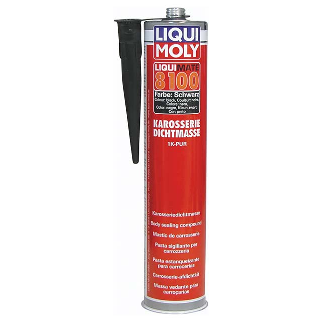 LIQUI MOLY Liquimate 8100 1K-PUR Black 300ml – Premium Sealing Compound for Underbody & Body Protection | SKU 6146