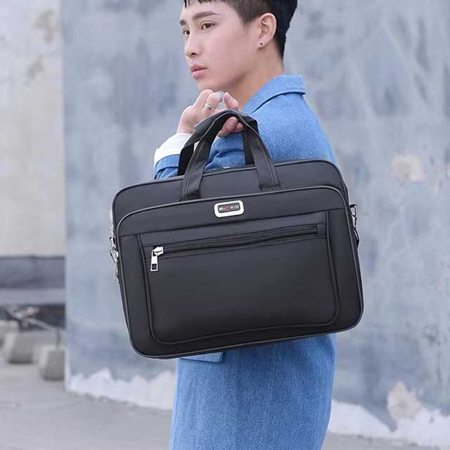 15.6–17 Inch Laptop Bag – Business Briefcase & Shoulder Messenger Bag for Office & Work Use