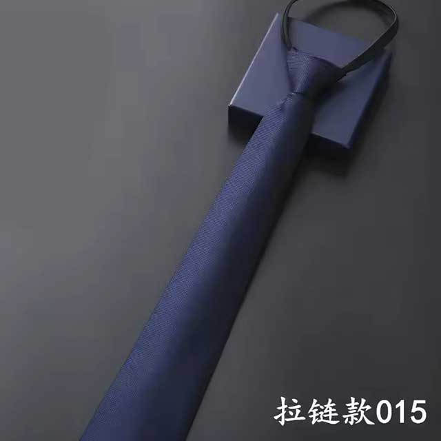 Lazy Zipper Men's Tie – Slim & Skinny Necktie for Business, Formal & Dress Wear | Solid & Striped Zipper Ties for Men