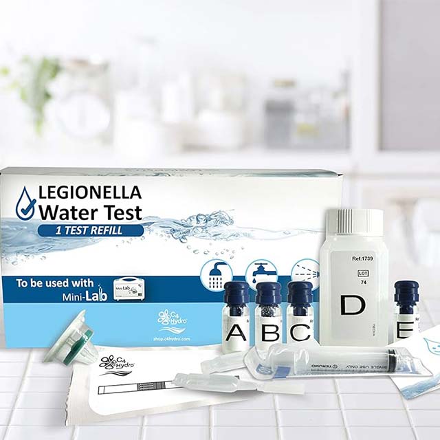 Legionella Water Test Refill Kit – 1 Test for Accurate Legionella Bacteria Detection | Mini-Lab Compatible