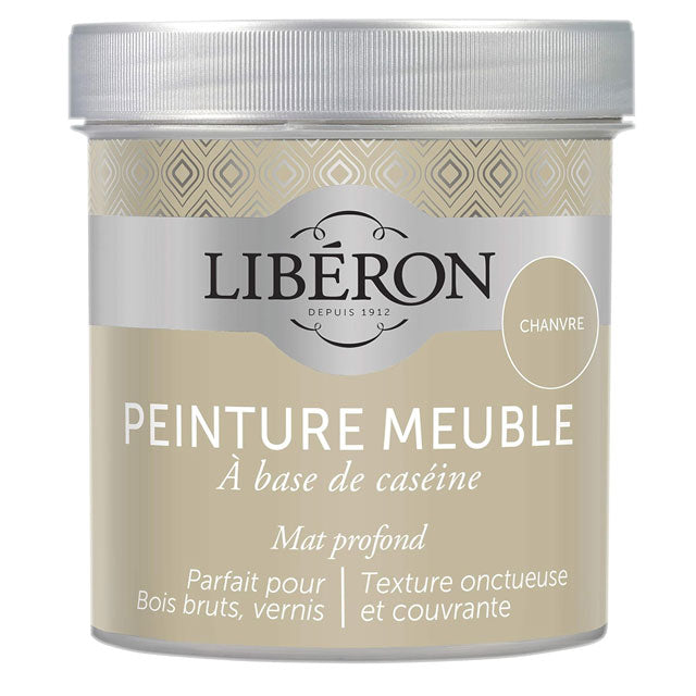 Libéron Hemp Casein-Based Furniture Paint – Eco-Friendly, Durable, Natural Wood Finish