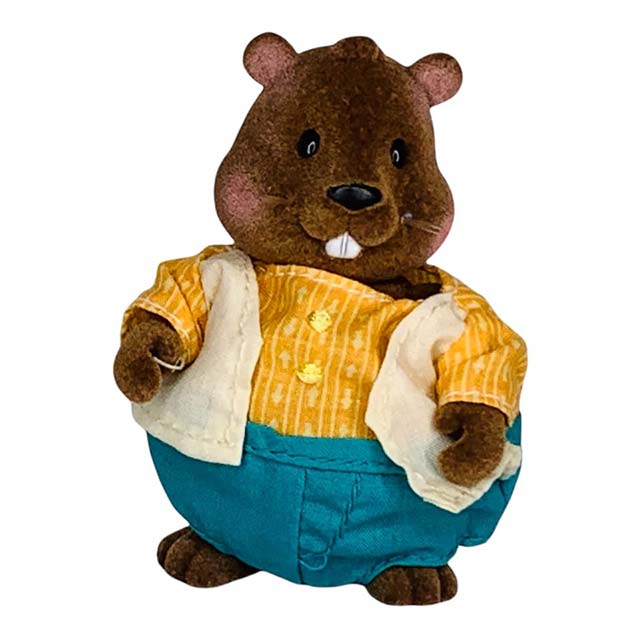 Lil Woodzeez Waterwaggle Beaver – Eco-Friendly Wooden Toy for Outdoor & Water Play Adventures