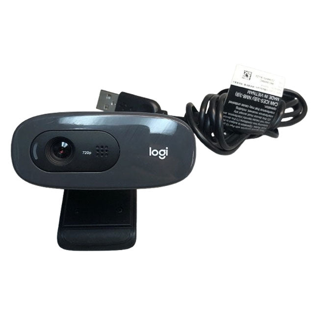 Logitech HD 720p USB Webcam – Plug & Play Camera for Streaming, Video Calls, Conferencing & Online Meetings