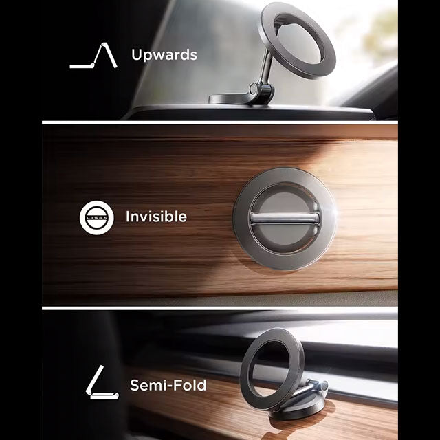 MagSafe Car Phone Holder – Secure Magnetic Mount for iPhone 14/13 Pro Max & Plus | Hands-Free Vehicle Mobile Support