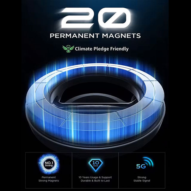 MagSafe Car Phone Holder – Secure Magnetic Mount for iPhone 14/13 Pro Max & Plus | Hands-Free Vehicle Mobile Support