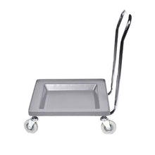 Maneuverable Commercial Glass Dish Dishwasher Rack Dolly - Heavy Duty Mobile Rack for Easy Transport