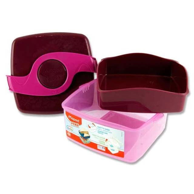 Maped Picnik Concept Twist Sandwich Box – Leak-Proof, Durable & Eco-Friendly Kids’ Lunch Box for School & Picnics
