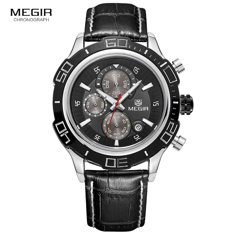Megir Mens Chronograph Luminous Quartz Watches Fashon Mans Analog Round Dial Leather Strap Waterproof Wristwatch for.jpg Q90.jpg 1