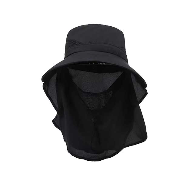 Men’s Outdoor Sun Hat – Wide Brim Breathable Fisherman Hat for Summer Hiking, Fishing & Mountaineering