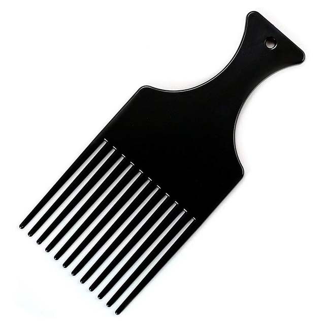 Men's Retro Oil Head Styling Comb – Premium 1-Piece Hair Comb for Slicked-Back, Undercut, Mohican, Fauxhawk & Quiff Hairstyles